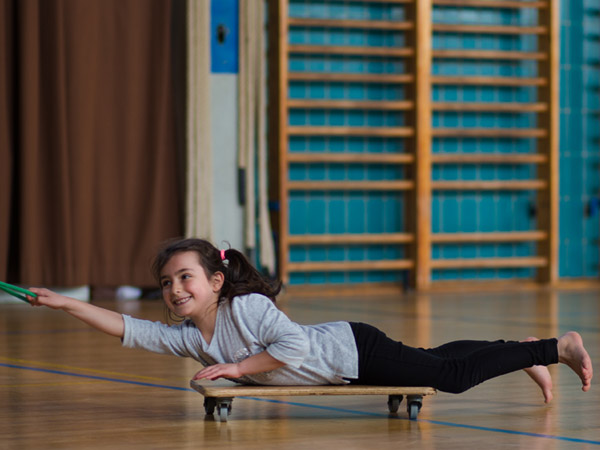 sportunterricht in der Regenweiher Schulen