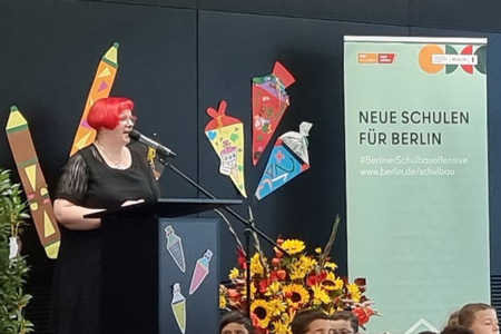 Rede bei der Eröffnung der 32. Grundschule in Spandau