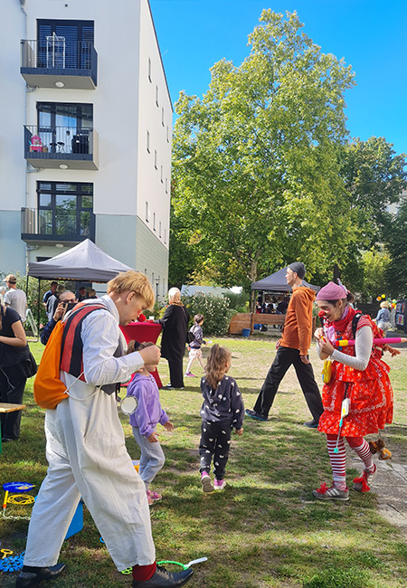 Sommerfest auf dem Campus Blücherstraße