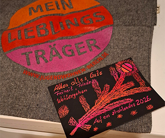 Einsendungen Weihnachts-Gewinnspiel Kratzkarte bunt statt grau