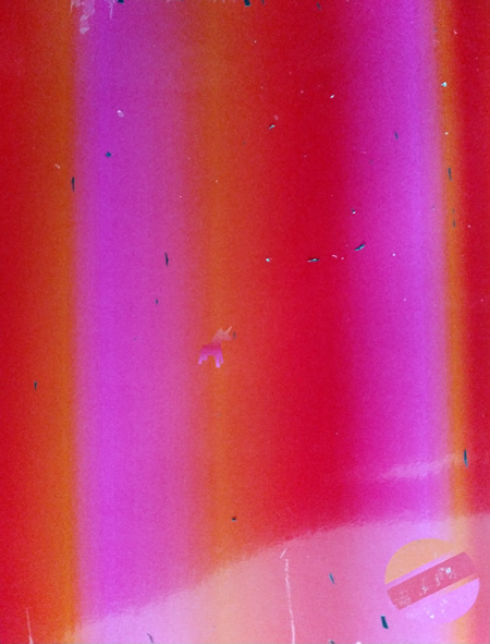 freigekratzte Karte mit Einhorn