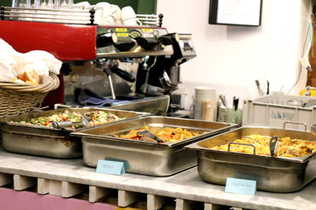 Leckeres Buffet beim Kita Fachtag