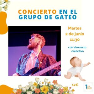 Konzert der spanischen Krabbelgruppe am 2.6.2026